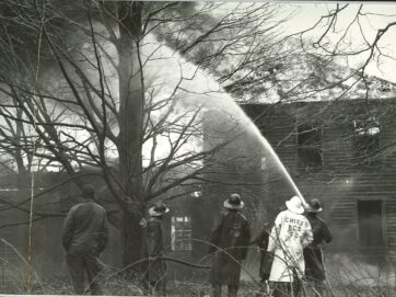 The Suzie Connors fire, ca 1959-1960