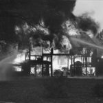 Sunday morning barn fire under the command of Chief Chuck Filsinger