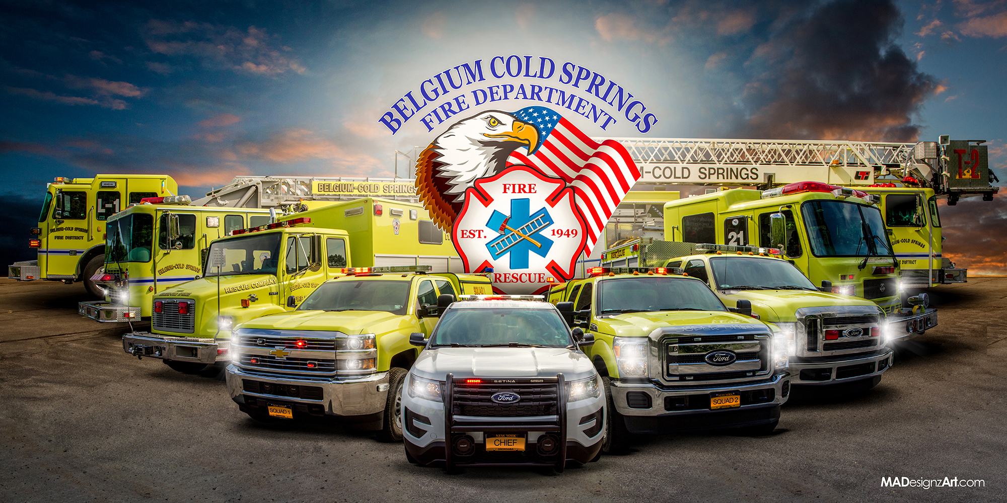 Belgium Cold Springs Fire Department Fleet & Apparatus