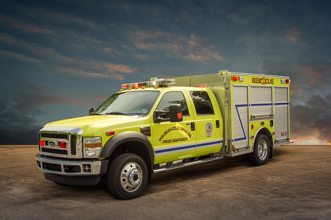 Station 2 - Rescue 2 - 2009 KME Ford F550 4x4