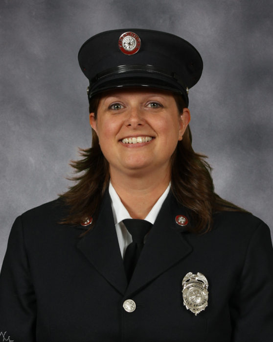 Amy Speach, Firefighter and Fire District Secretary, BCSFD